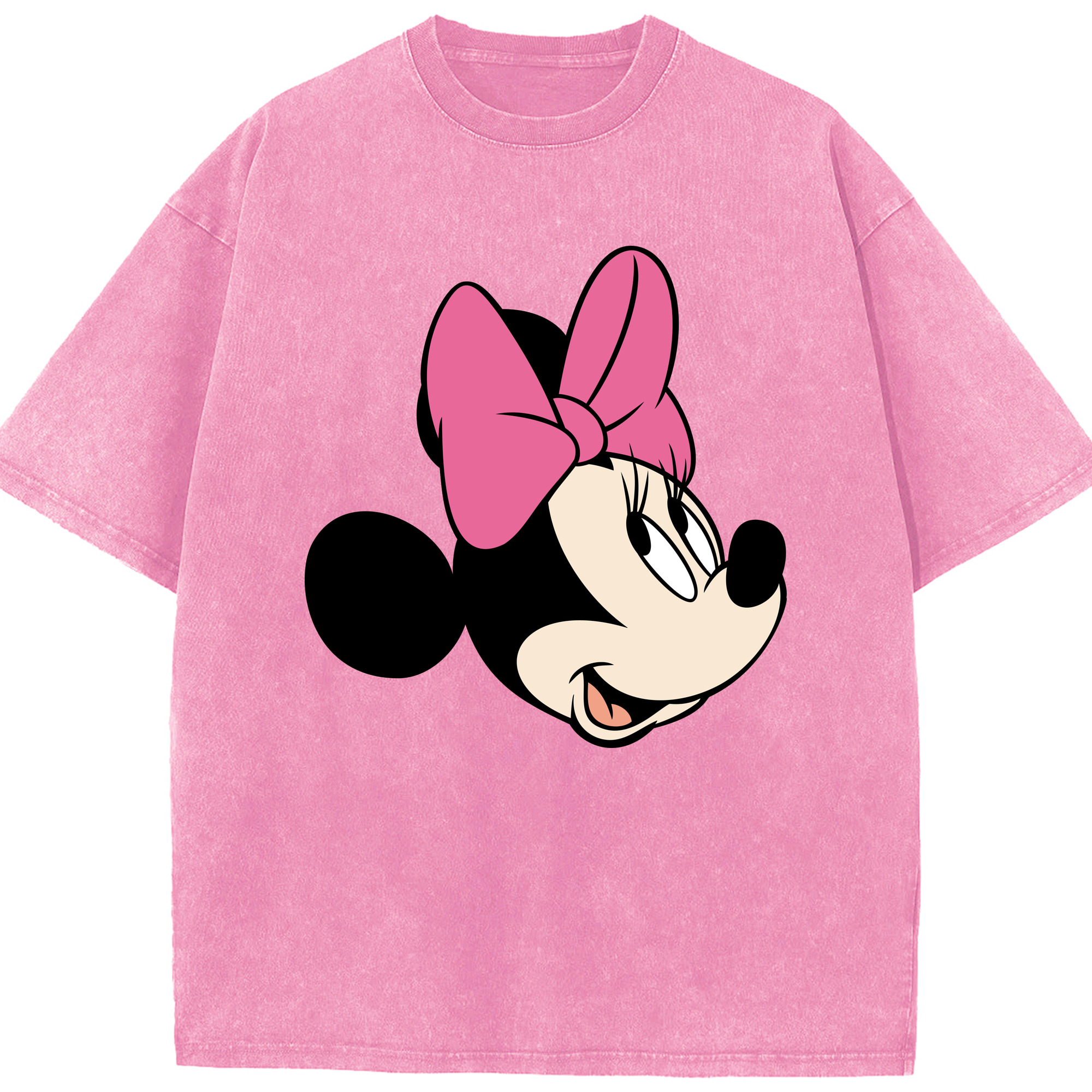 （画像用） ミッキーマウス Mickey Mouse 綿100% ヴィンテージ風 半袖Tシャツ（フロントプリント）